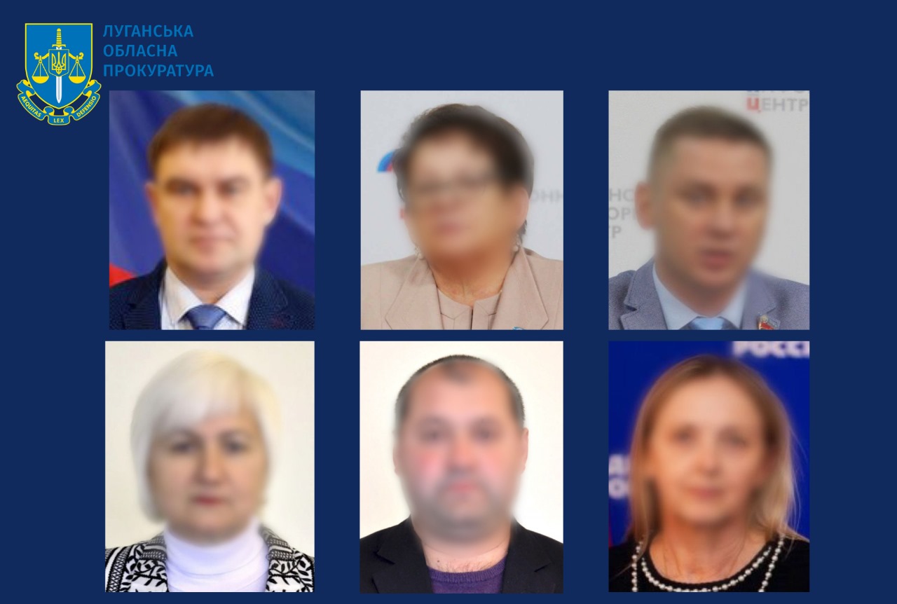 Судитимуть шістьох «депутатів народної ради лнр», які ініціювали «приєднання» Луганщини до рф