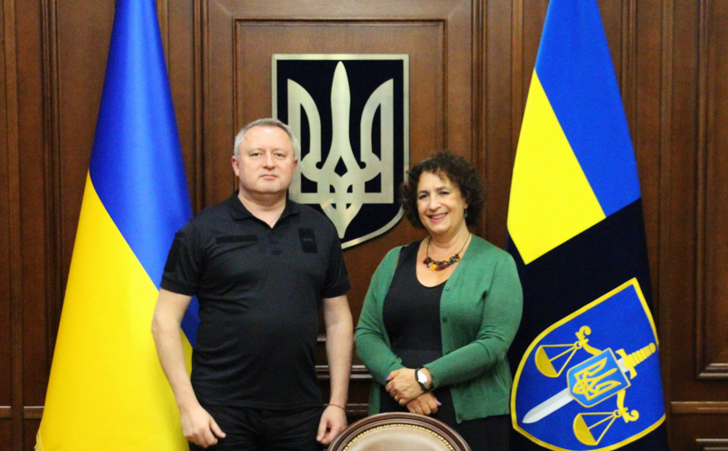 Генпрокурор Андрій Костін зустрівся з Послом Великобританії в Україні Меліндою Сіммонс