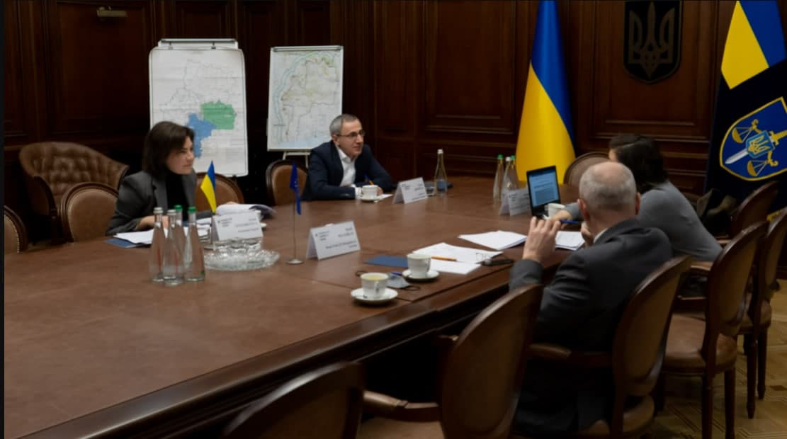 Ірина Венедіктова зустрілася з Послом ЄС в Україні Матті Маасікасом (ФОТО)