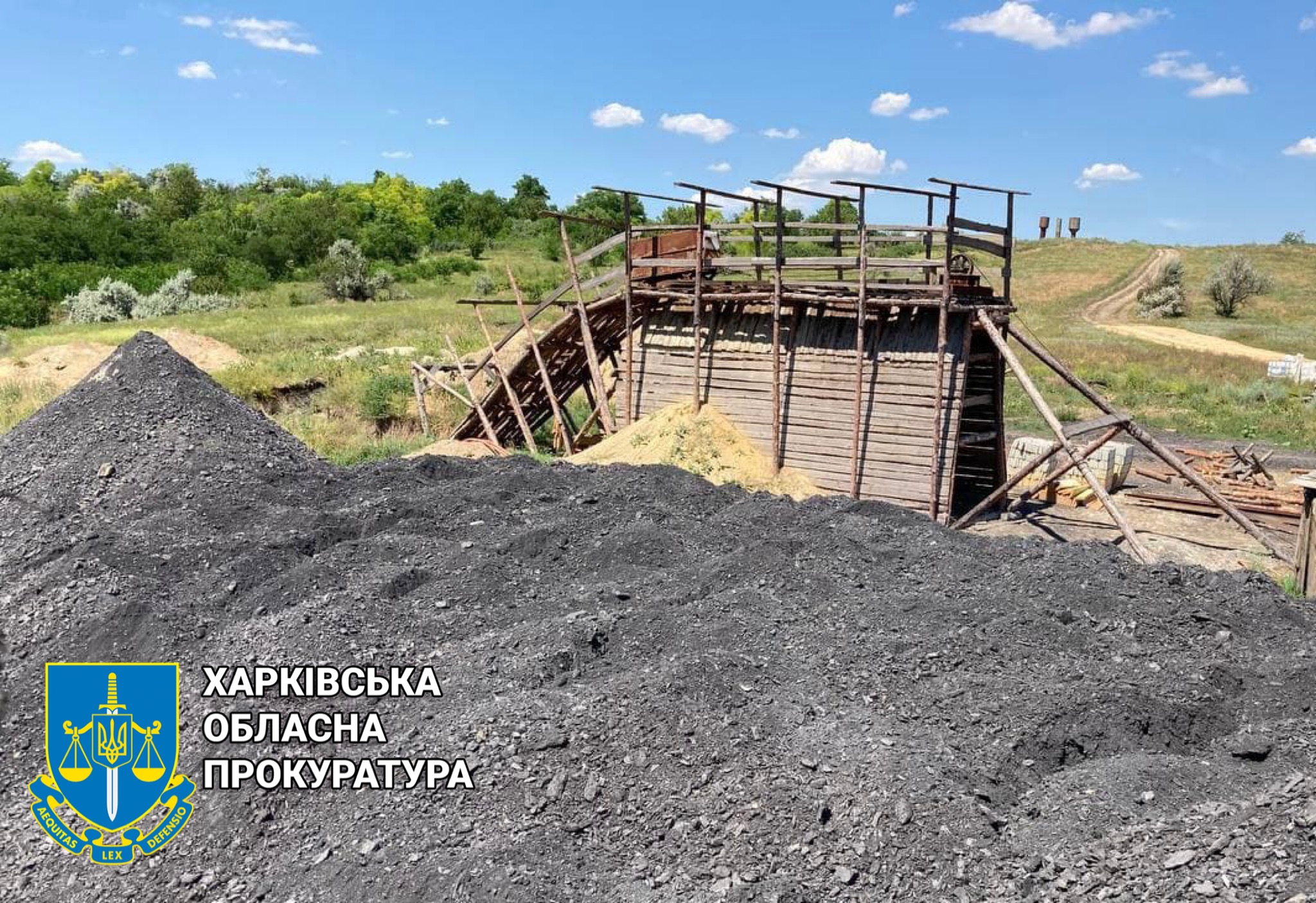 Незаконний видобуток кам’яного вугілля – на Харківщині директору шахти повідомлено про підозру