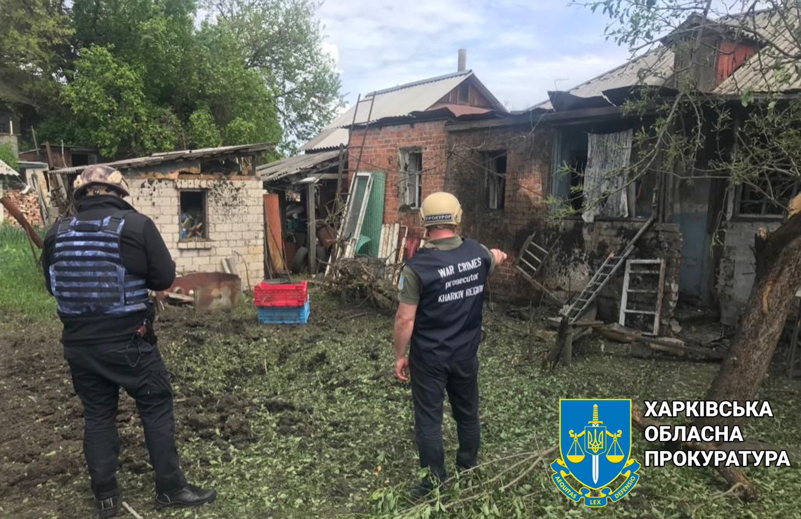 Слідчо-прокурорські групи зафіксували наслідки ворожих ударів по Куп‘янщині
