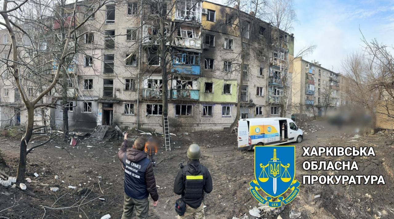 На Харківщині правоохоронці документують чергові наслідки ворожих обстрілів
