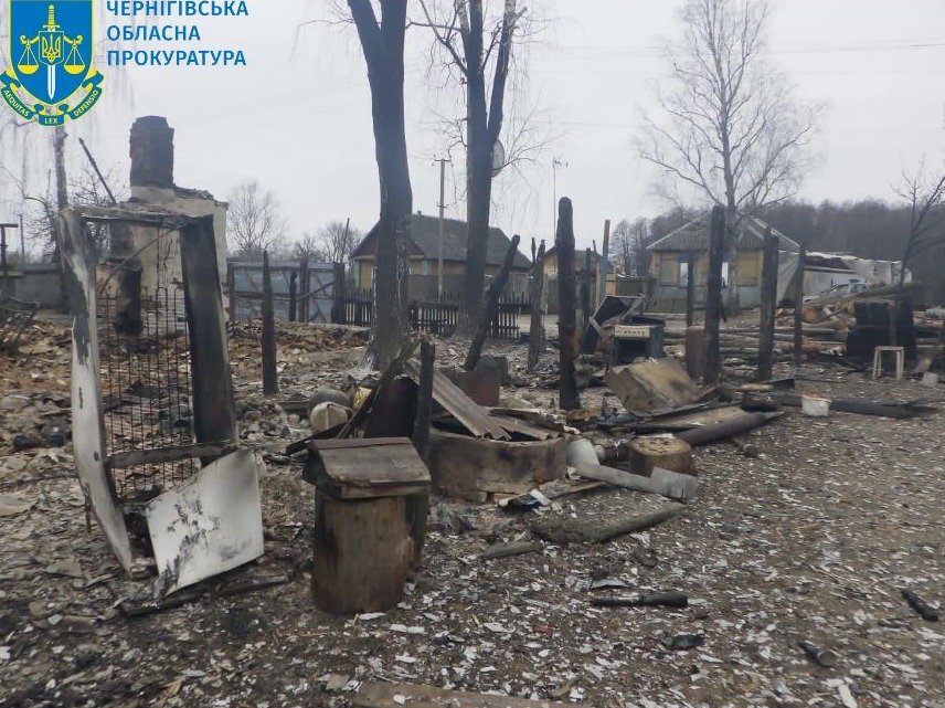 Військові РФ вкотре обстріляли прикордонні населені пункти Чернігівщини – розпочато провадження
