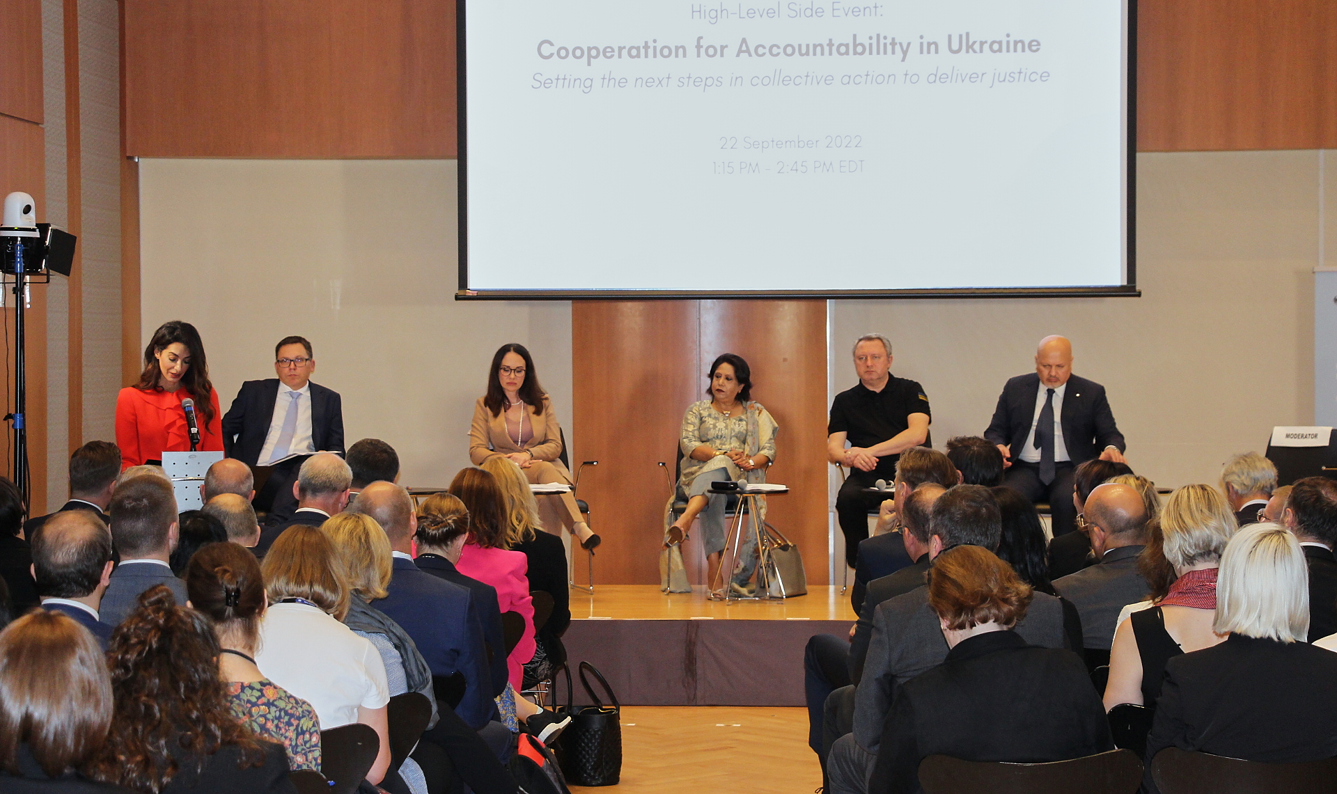 Андрій Костін взяв участь у Cooperation for Accountability in Ukraine – заході, організованому в рамках 77-ї Генассамблеї ООН