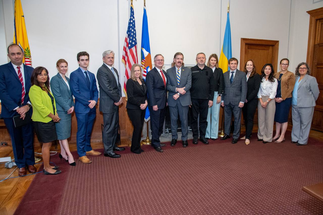 Генпрокурор Андрій Костін у Вашингтоні провів ряд робочих зустрічей з представниками Мінʼюсту США
