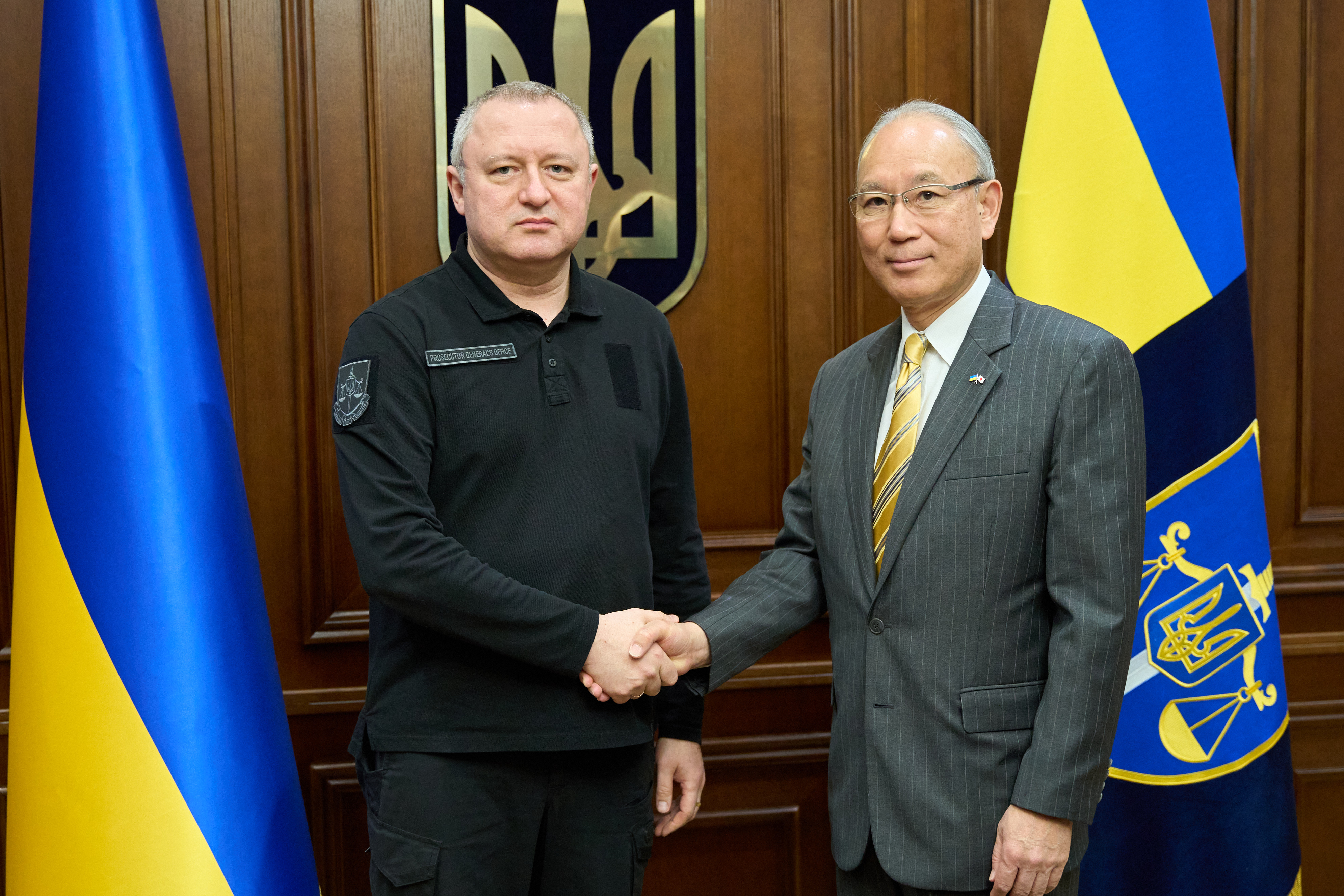 Генпрокурор обговорив з Послом Японії розвиток співпраці у сфері правосуддя та забезпечення відповідальності рф за міжнародні злочини, вчинені в Україні