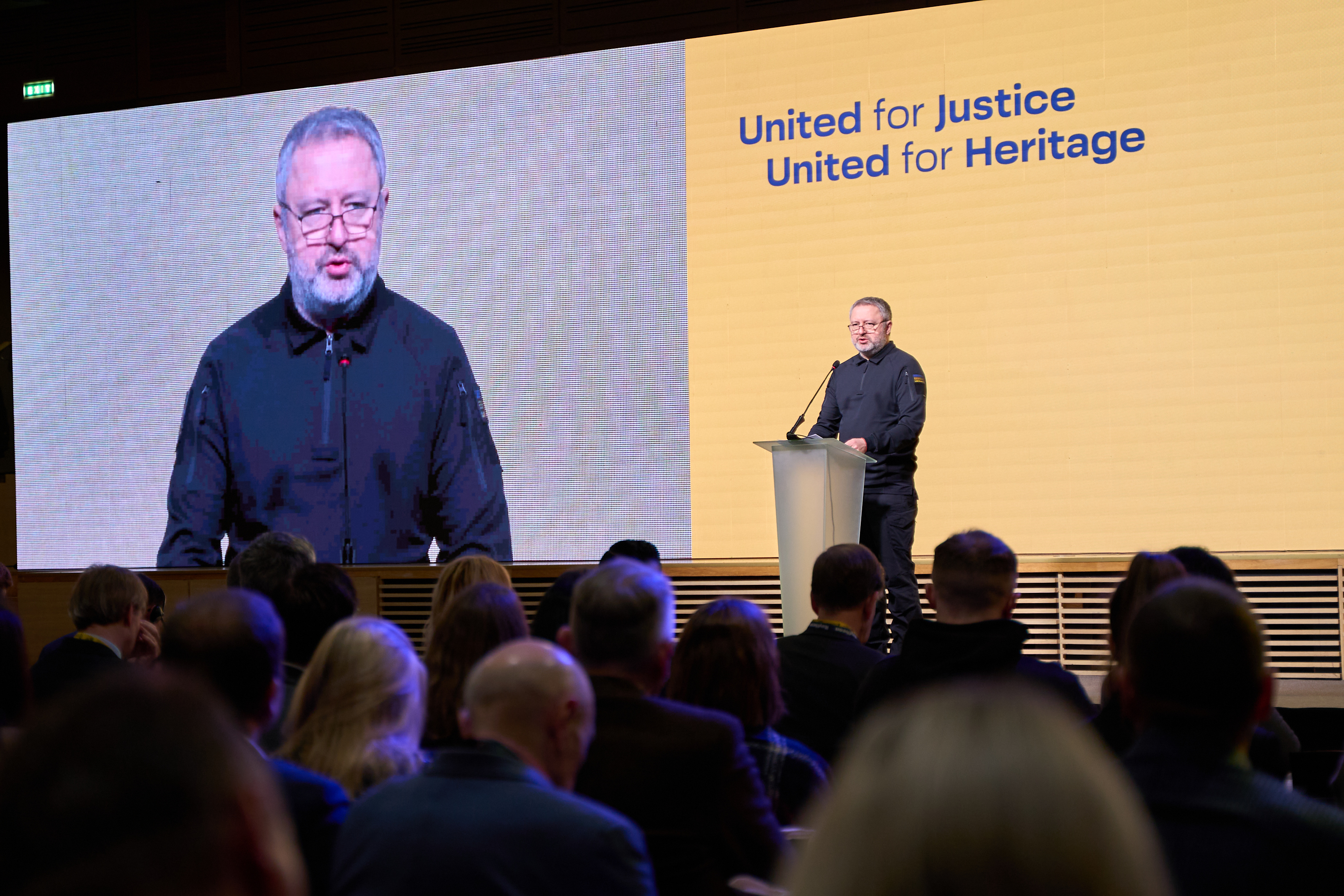 United for Justice. United for Heritage