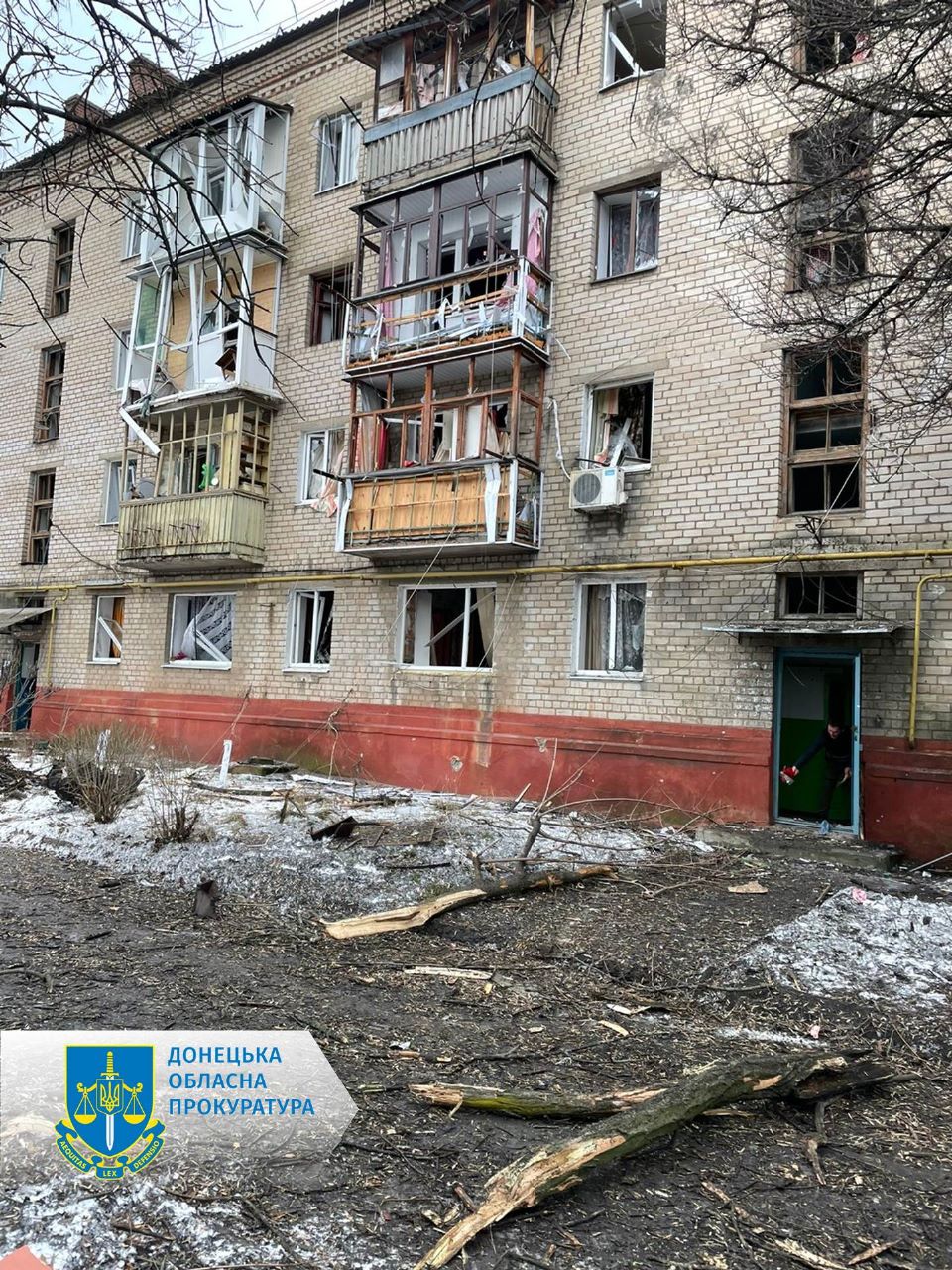 Шестеро поранених через черговий обстріл окупантами Краматорська – розпочато розслідування