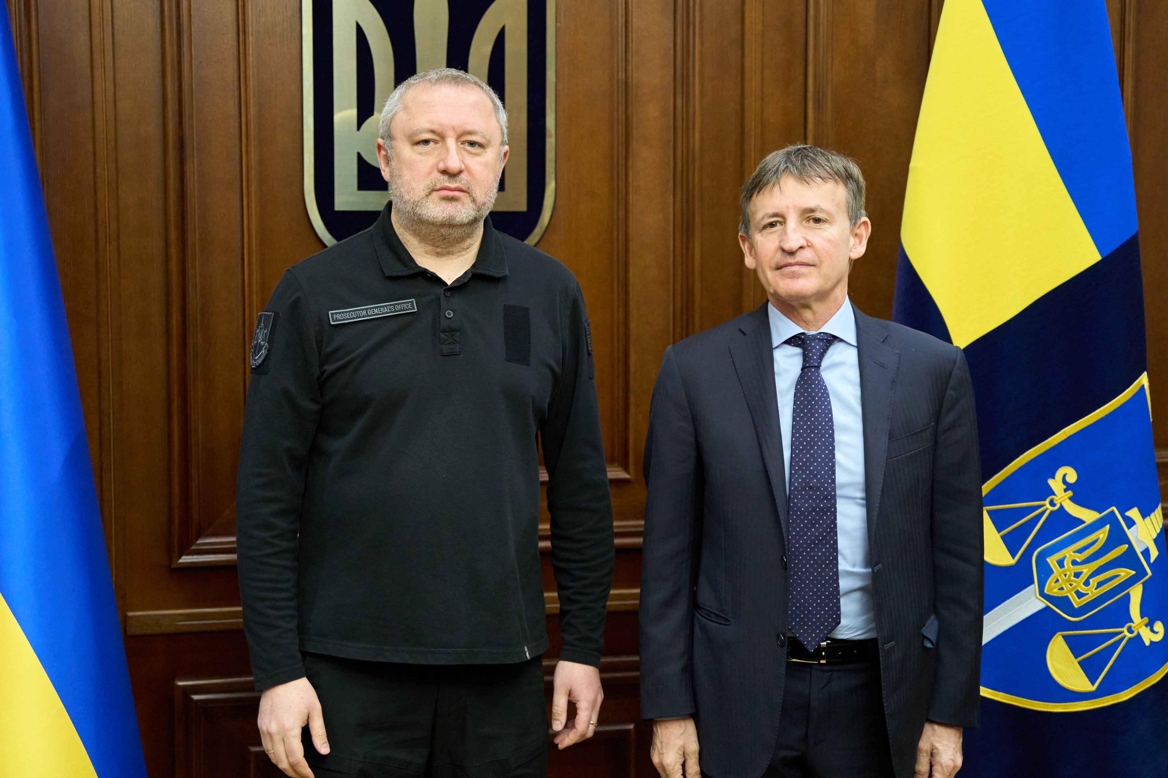 Генпрокурор зустрівся з Надзвичайним і Повноважним Послом Італії в Україні