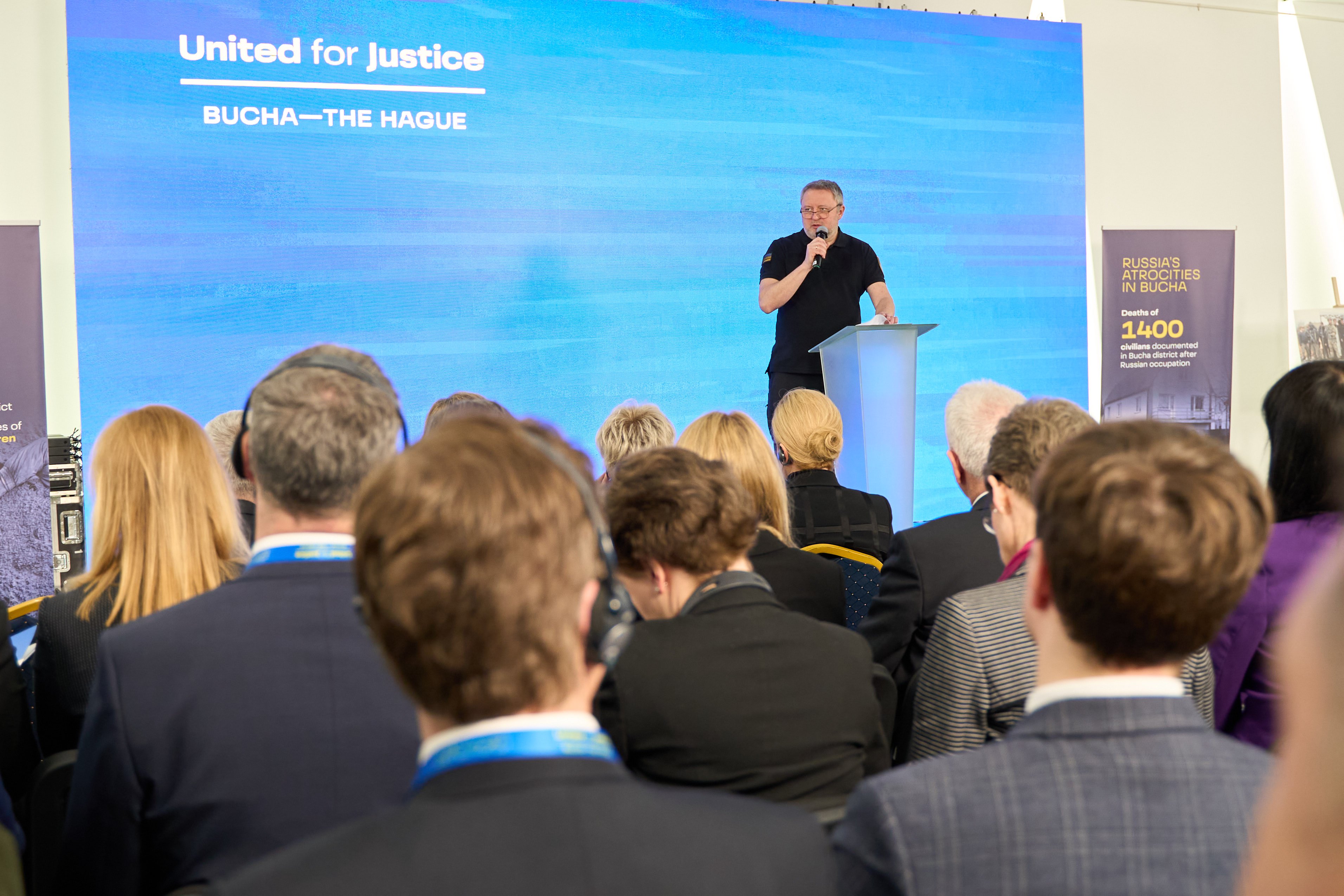 Вступне слово Генпрокурора Андрія Костіна на конференції United for Justice: Bucha – The Hague