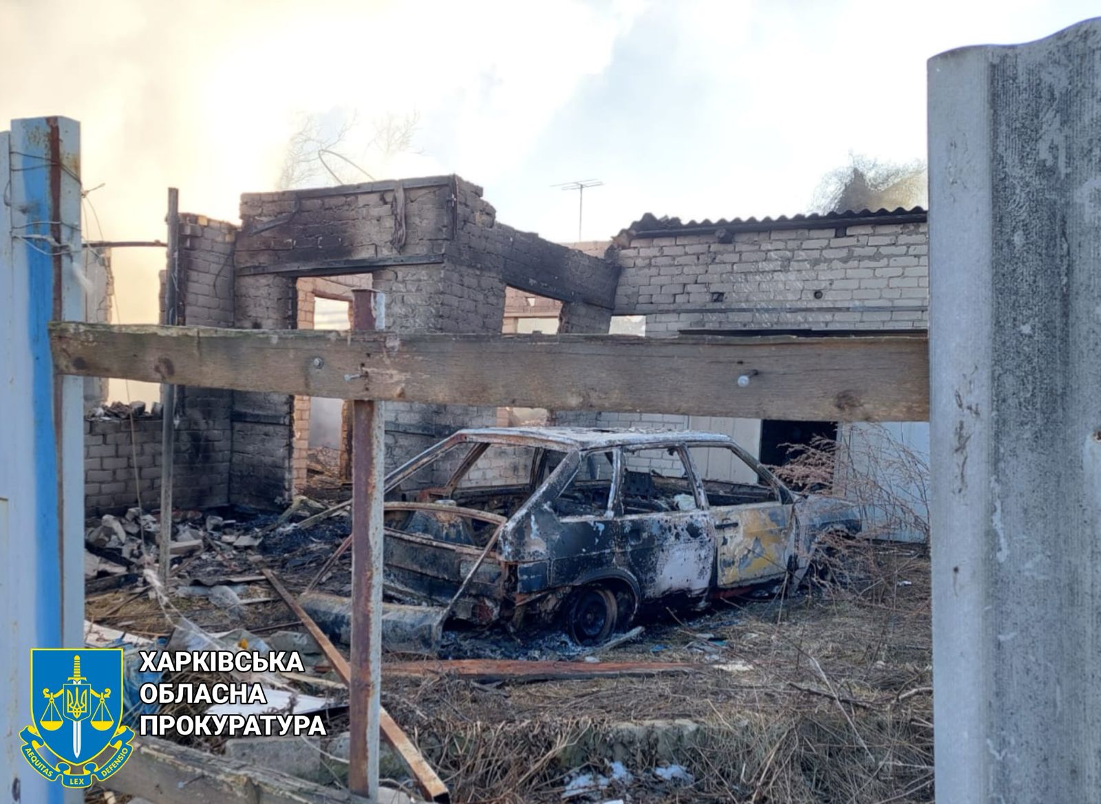 Внаслідок артилерійських обстрілів Вовчанська травмовано мирну мешканку – розпочато провадження