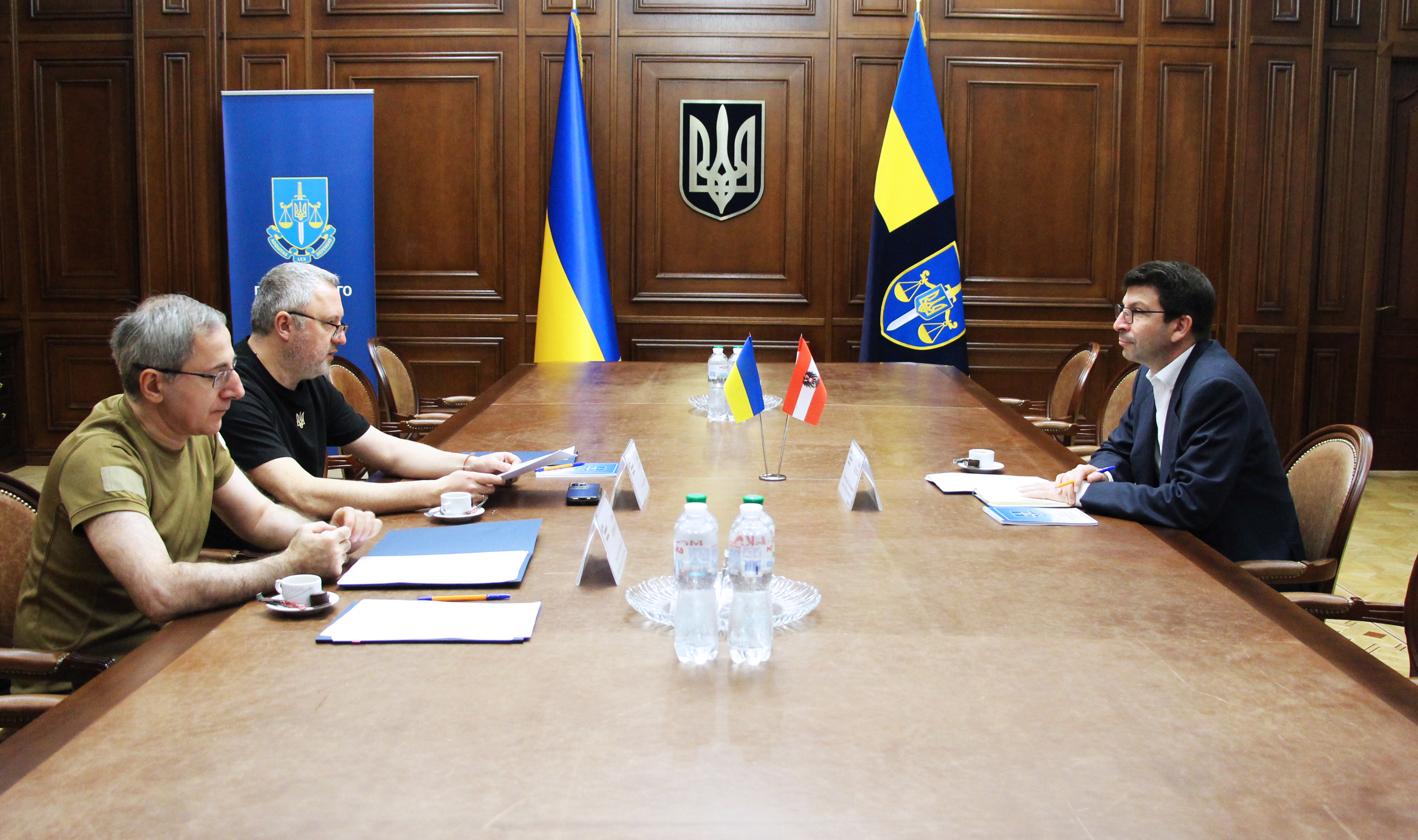 Андрій Костін обговорив співпрацю з Послом Австрії в Україні