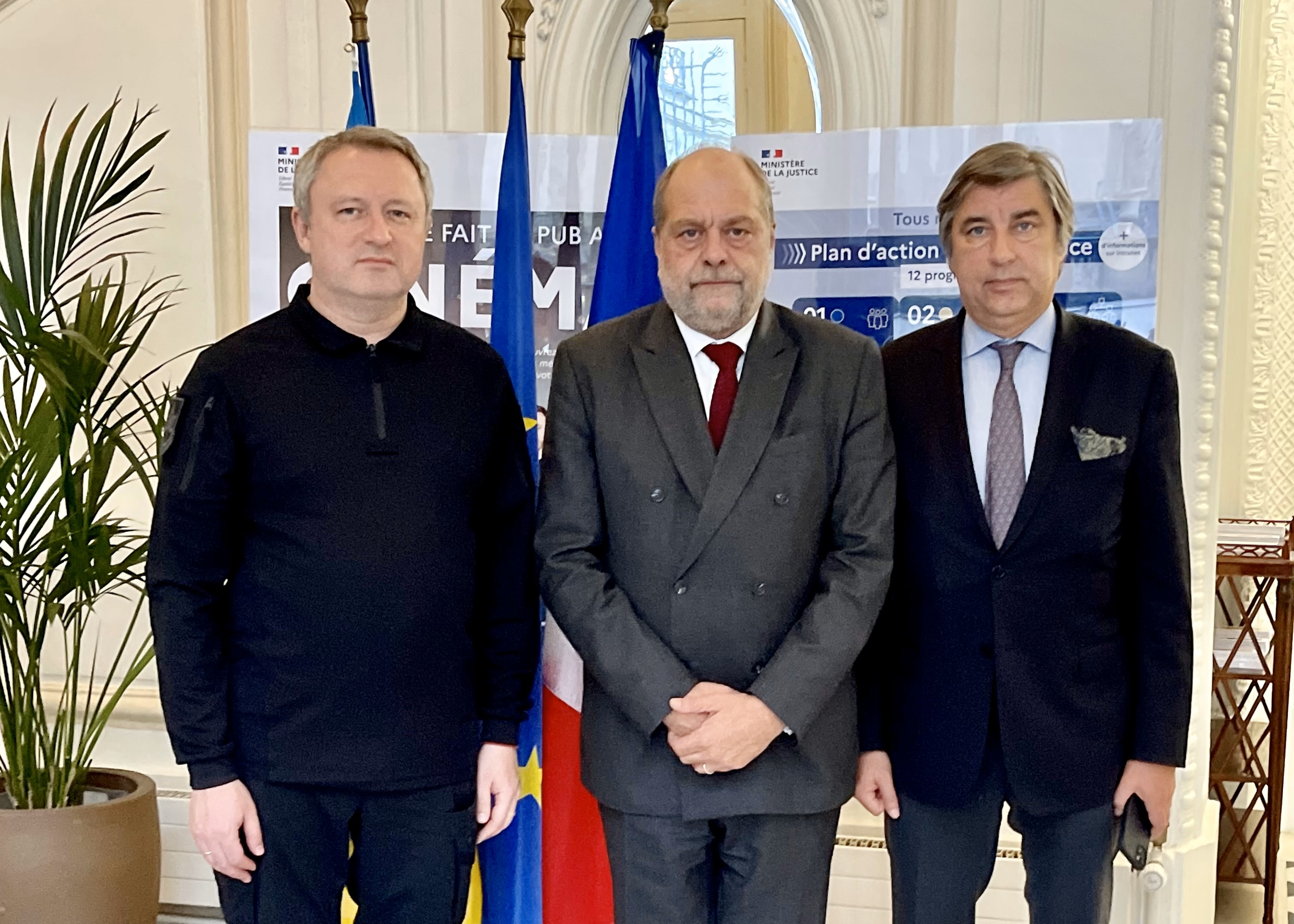 Генпрокурор у Парижі зустрівся з Міністром юстиції Франції