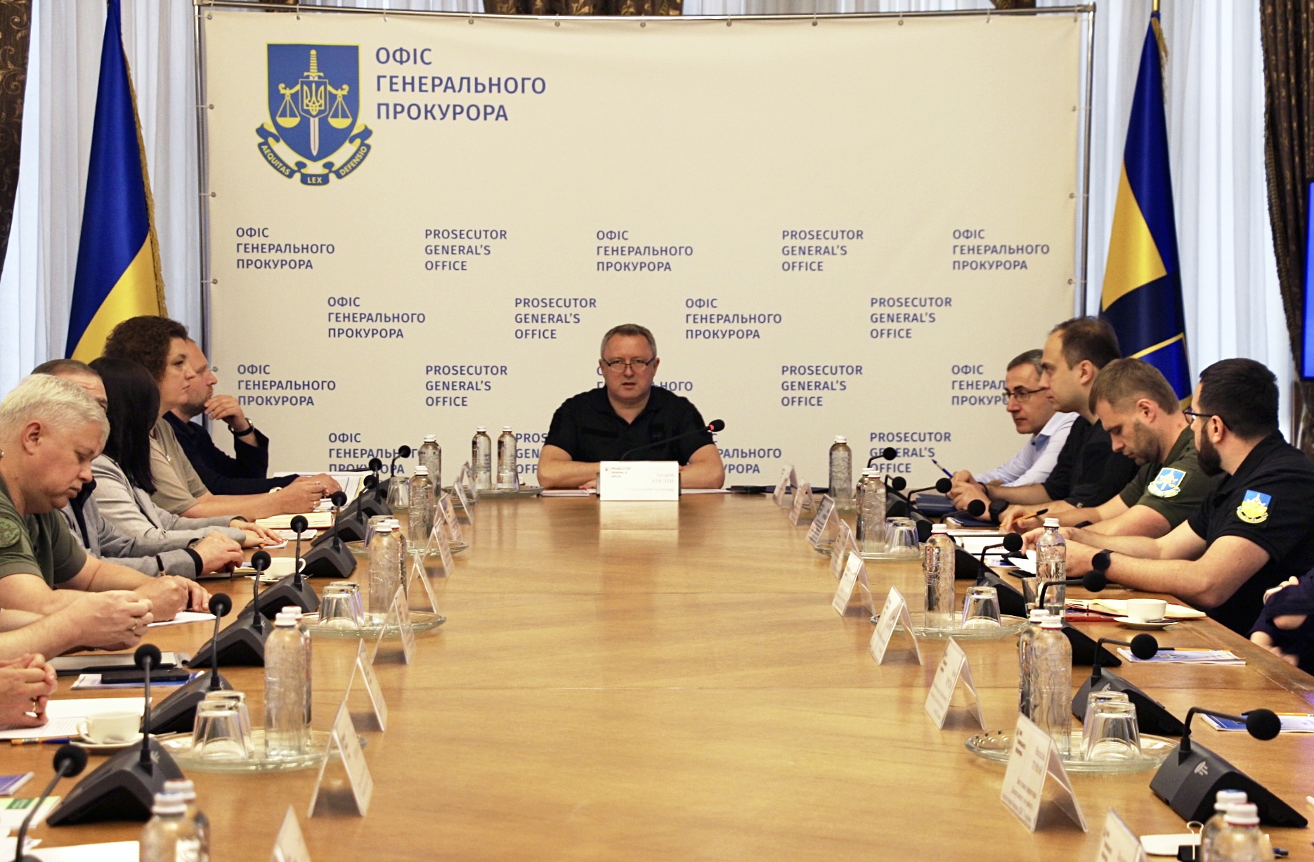Генеральний прокурор Андрій Костін провів засідання Task Force