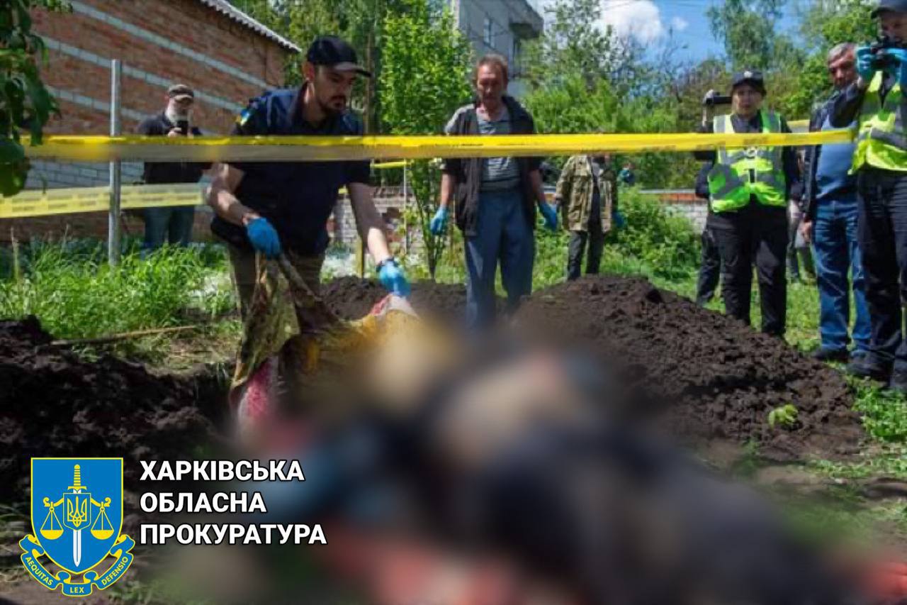 Вбиті мирні мешканці – у Харківському районі продовжують документувати злочини окупантів