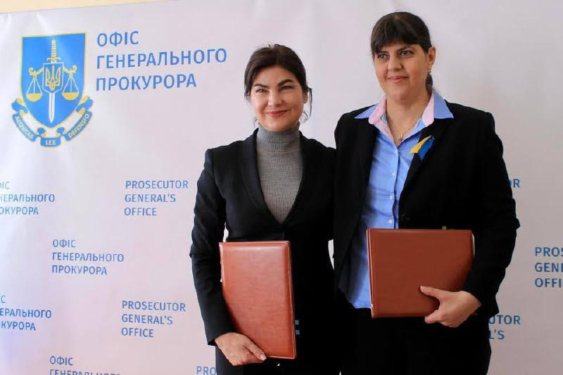 Ірина Венедіктова зустрілася з Головним прокурором ЄС Лаурою Кевеші